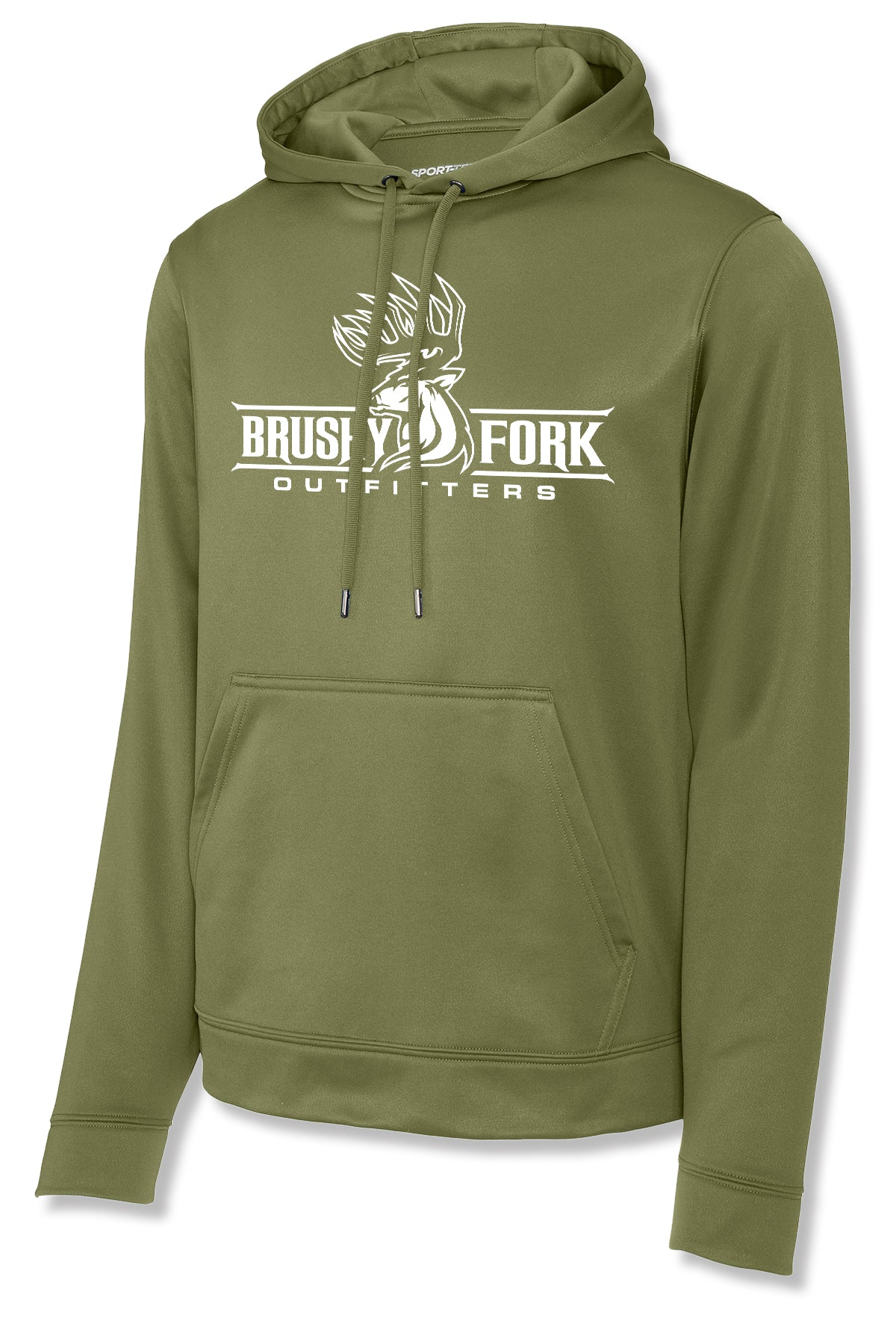 Olive Drab Green Hoodie